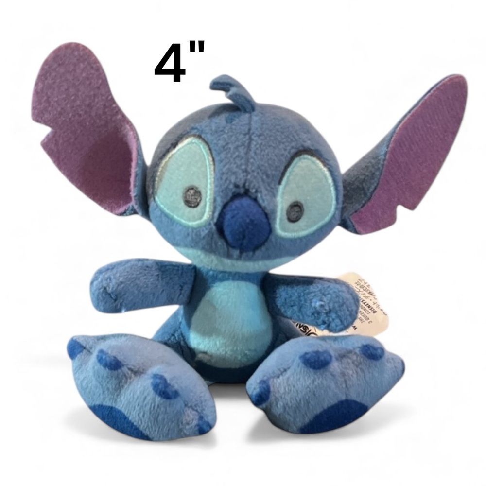 COPY - DISNEY Tiny Big Feet Stitch Lilo & Stitch Small Plush Stuffed Animal Toy